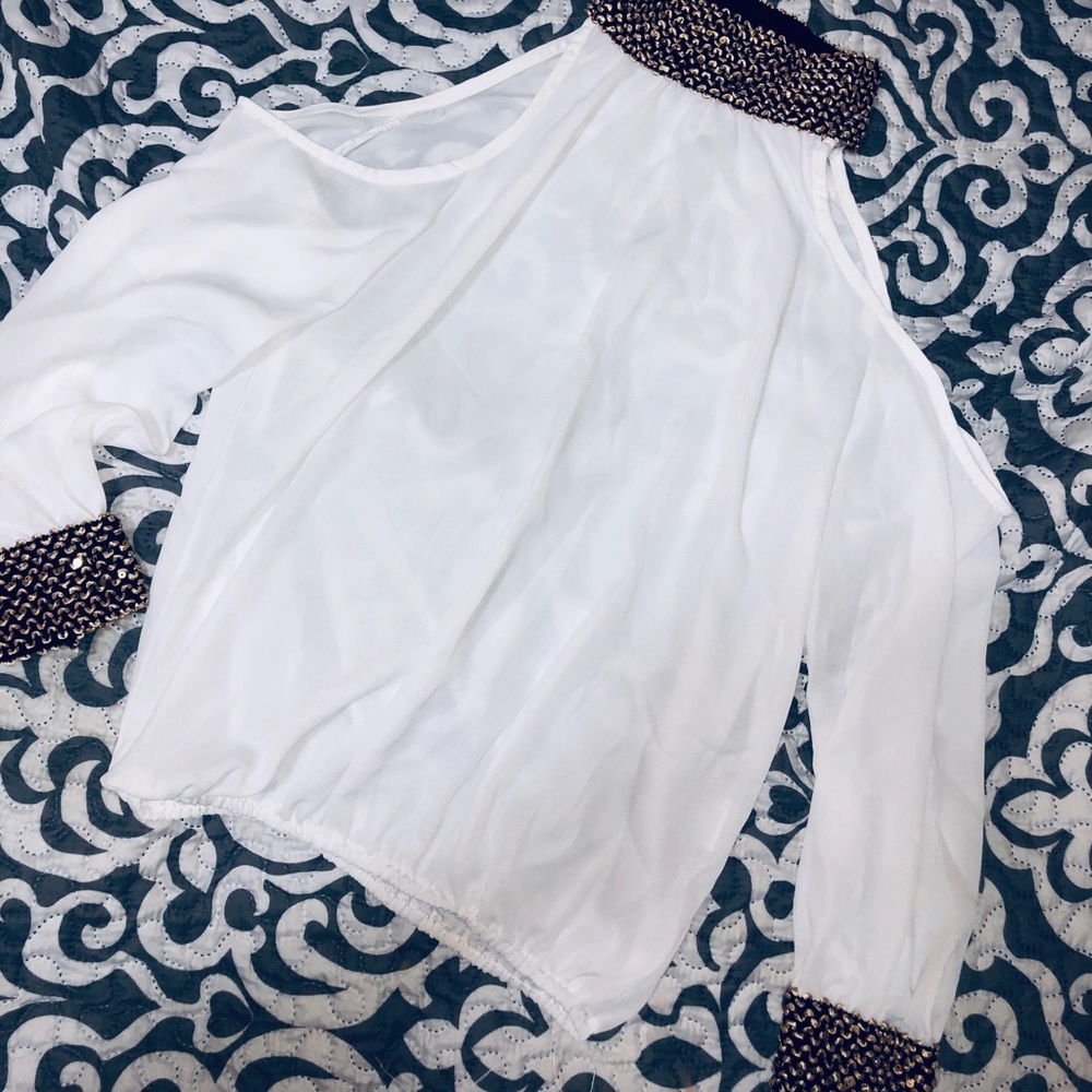 Cute white blouse